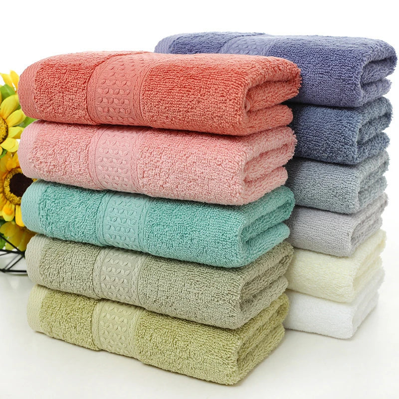 "Pure Comfort β Premium Cotton Face Towels for Everyday Use