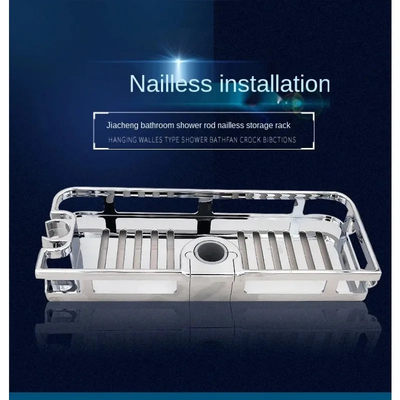 Shower Harmony β Multifunctional No-Drill Soap Holder & Storage Rack