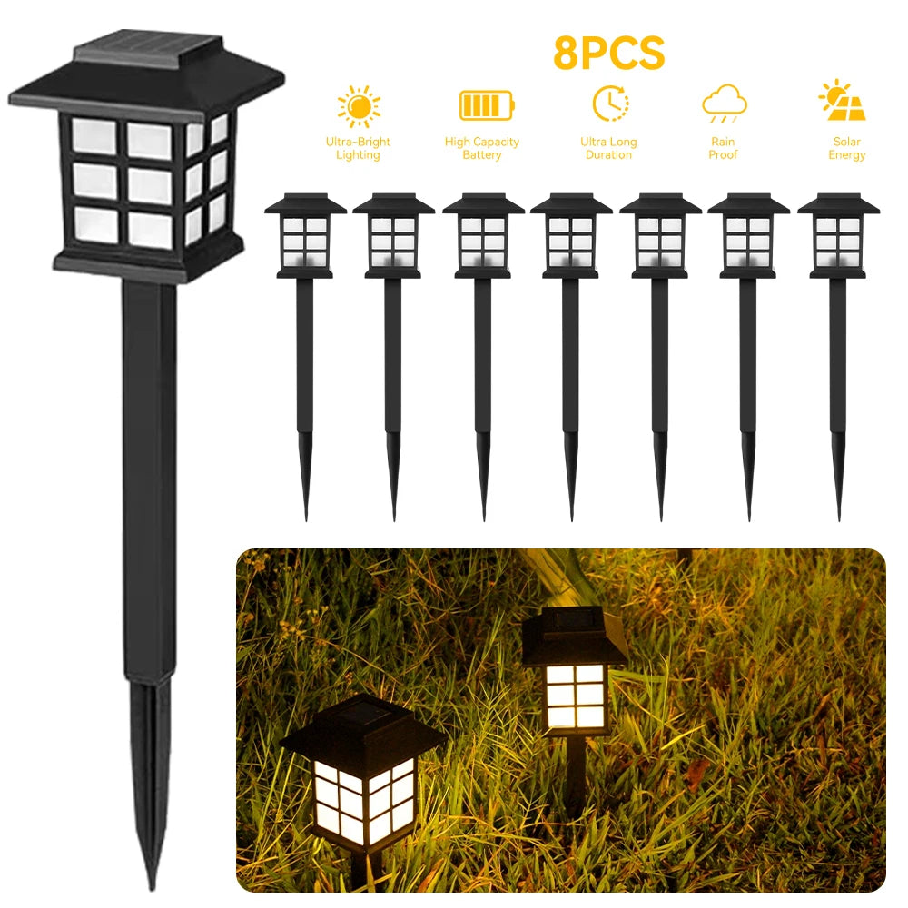 Solar Garden Lawn Lights