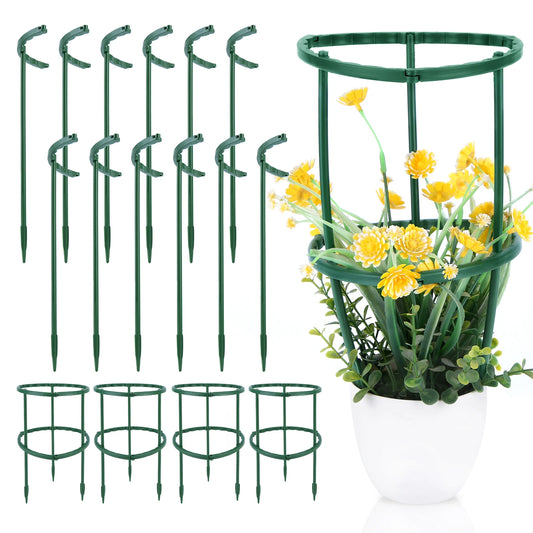 Plant Support Stakes for Garden – 6 Pack
