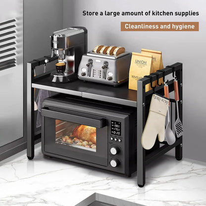 Expandable Kitchen Microwave Rack