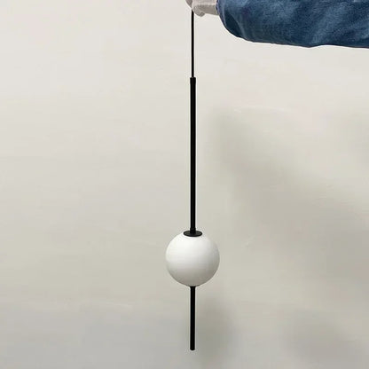 Minimalist Glass Globe Chandelier