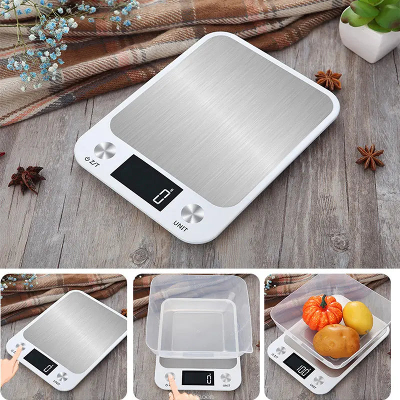 Precision Pro – Smart Stainless Steel Kitchen Scale for Cooking & Baking