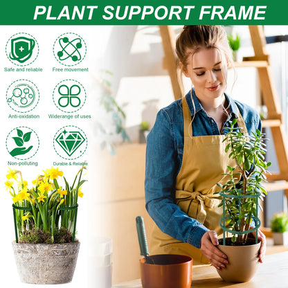 Plant Support Stakes for Garden – 6 Pack