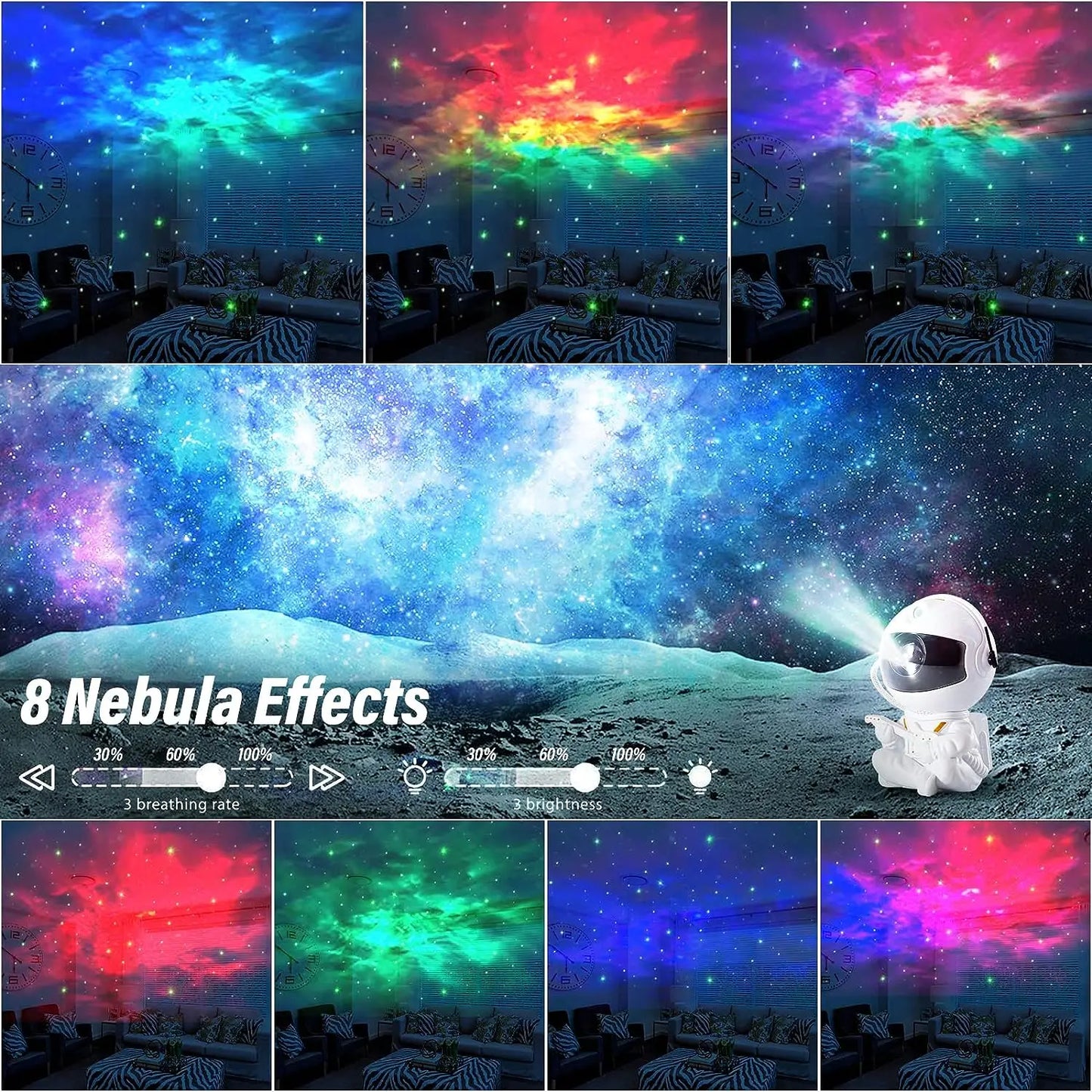 Cosmic Astronaut Star Projector