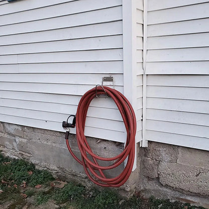 Wall-Mounted Garden Hose Holder