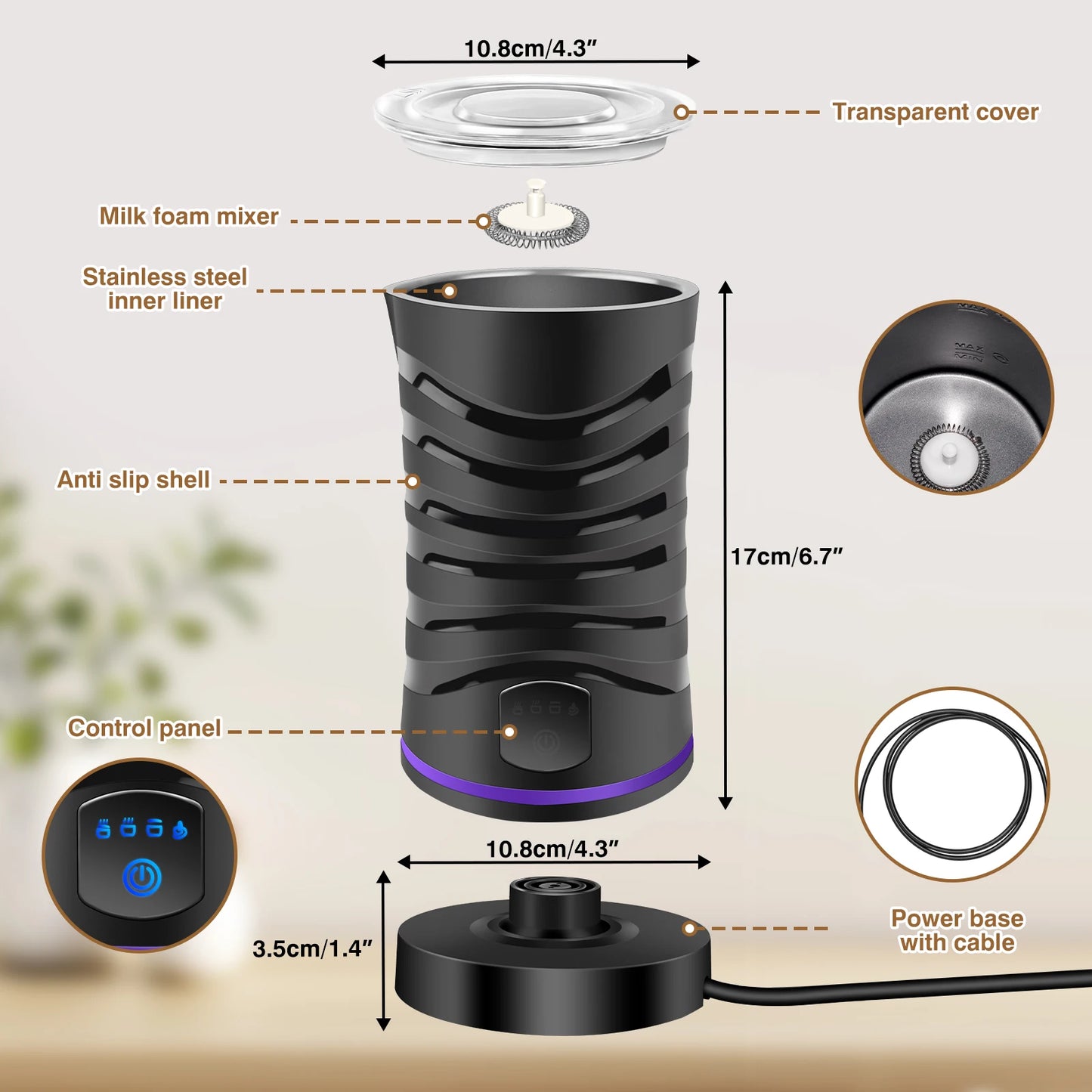 Smart Barista Milk Frother