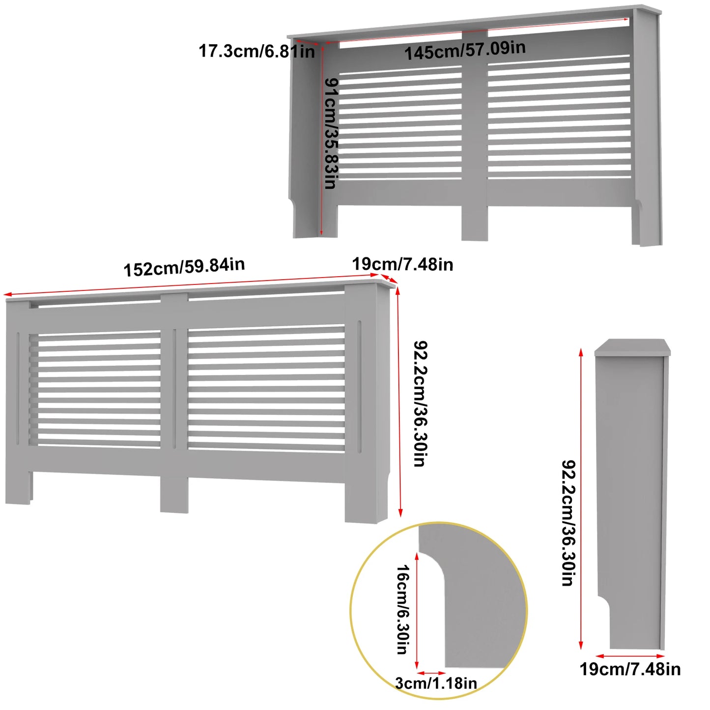 Elmstone Radiator Cover Collection