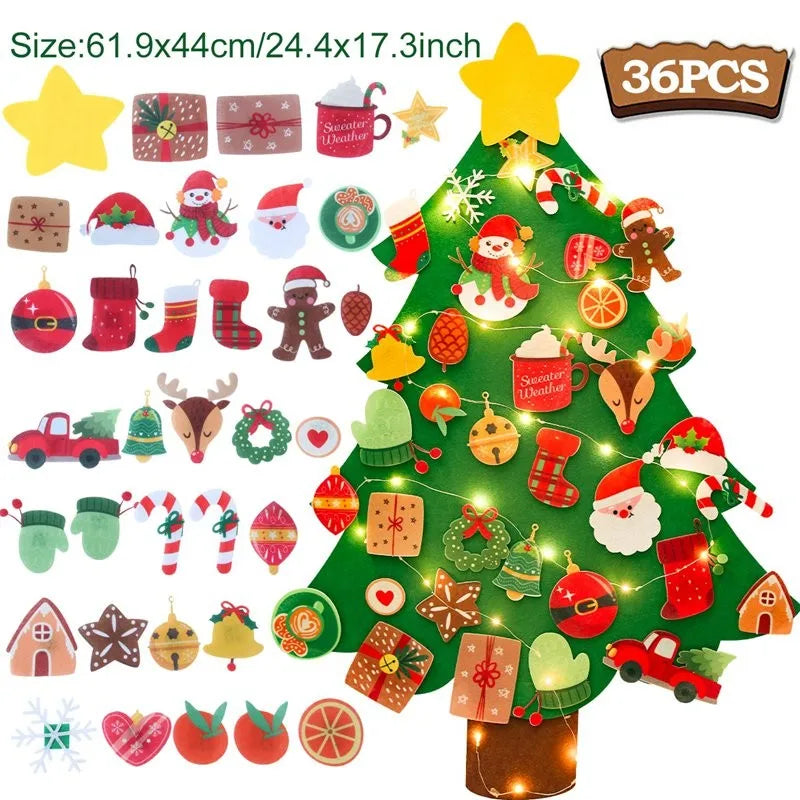 Magic Felt Christmas Tree – Creative Holiday Play