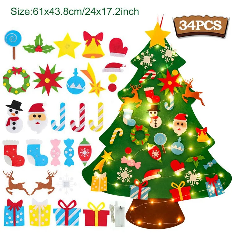 Magic Felt Christmas Tree – Creative Holiday Play