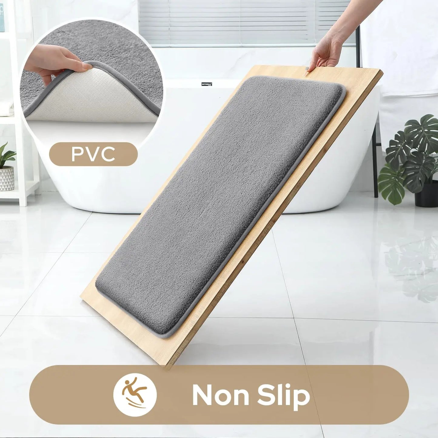 Cozy Splash – Waterproof Bathroom Carpet Set for Stylish Home Décor